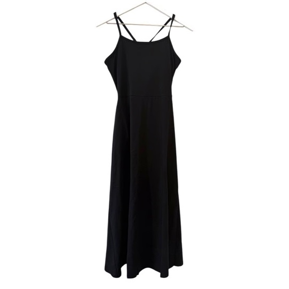 Pact fit and flare black dress S - Picture 3 of 5